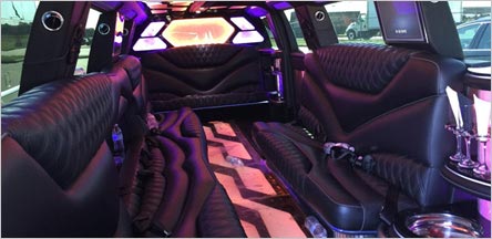 Cadillac Escalade Limo Napa Interior