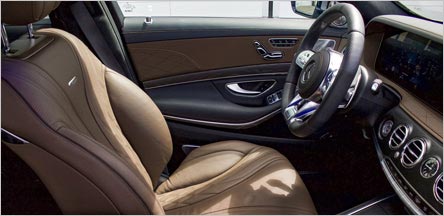 Mercedes Benz CLS 63 AMG Interior Napa