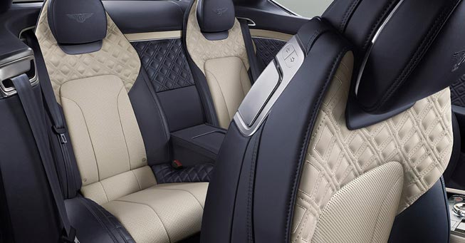 Napa Bentley Continental GT Interior