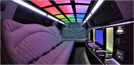 Napa Chrysler 300 C Limo Interior