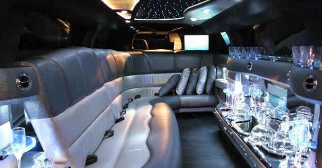 Napa Hummer Limo Fleet Interior