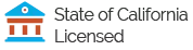 State of California Licensed